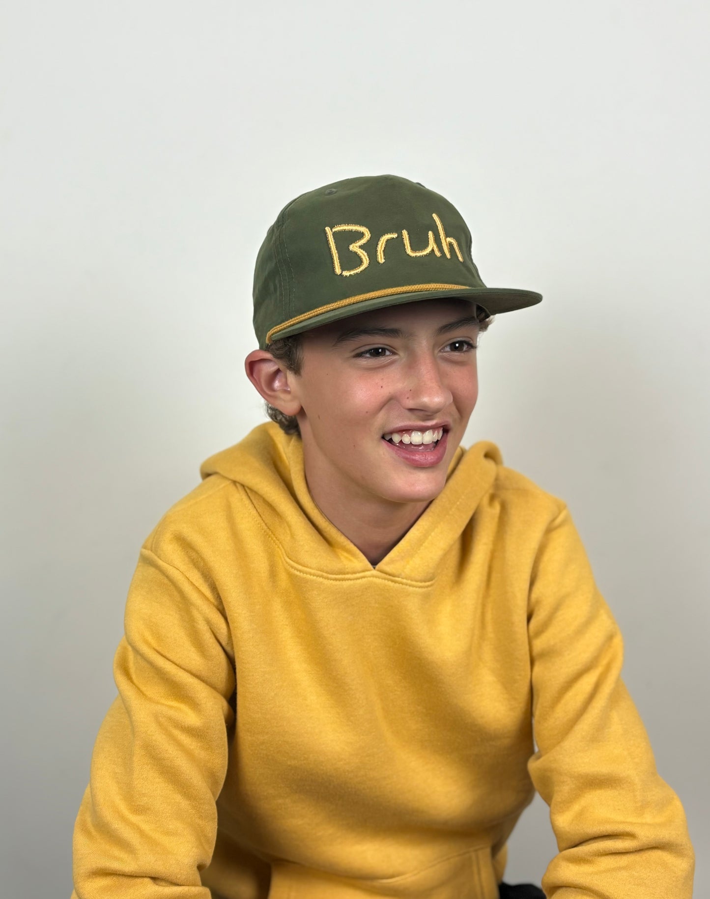 Bruh Olive/Tan Snapback