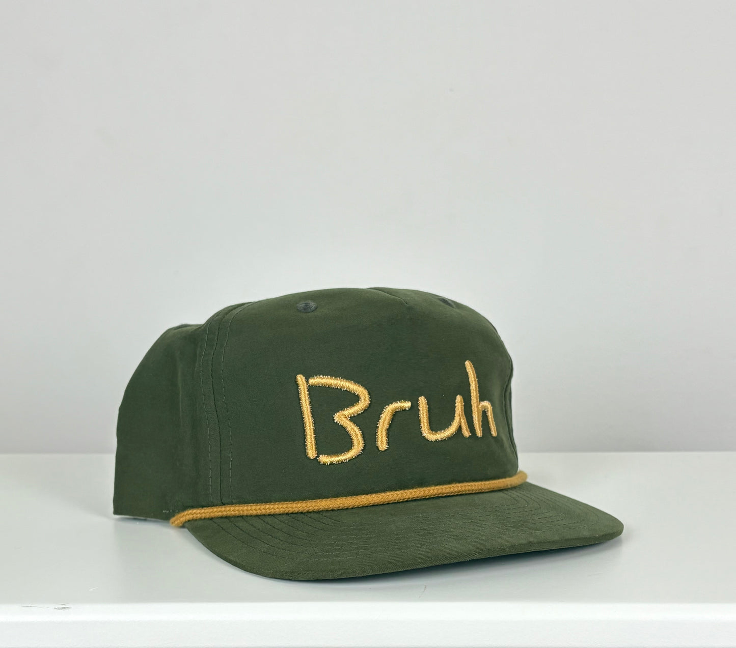 Bruh Olive/Tan Snapback